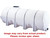 Norwesco 1025 Gallon Plastic Horizontal Leg Tank White