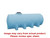 Norwesco 1625 Gallon Heavy Duty Horizontal Leg Tank