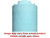 Norwesco 20,000 Gallon Heavy Duty Vertical Plastic Storage Tank in Blue