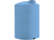 Norwesco 3000 Gallon Plastic Vertical Liquid Storage Tank in Blue
