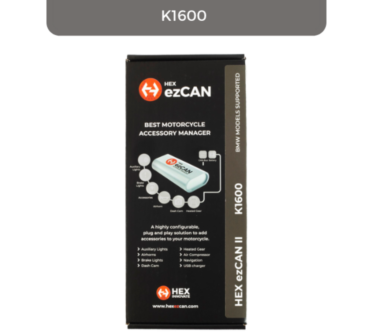 ezCAN for BMW - K1600 Series - Open Road Outfitters