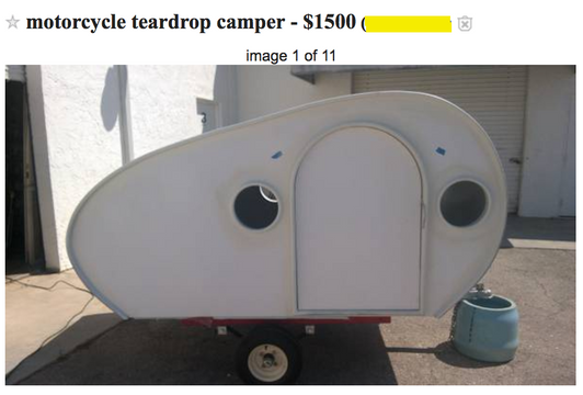 Buying a Used Motorcycle Camper -- Part 1: Where to Look