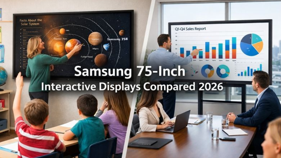 Samsung 75-Inch Interactive Display Comparison 2026 – Which One Should You Buy in 2026?