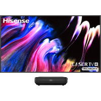 Hisense 100L9G TriChroma 3000-Lumen XPR 4K UHD Smart Laser DLP Projector & 100" Screen Bundle Hisense 100L9G TriChroma 3000-Lumen XPR 4K UHD Smart Laser DLP Projector & 100" Screen Bundle