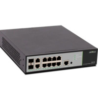 Luxul XMS-1208P - switch - 12 ports - managed - rack-mountable