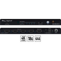Key Digital S4X1X-2 4x1 4K HDMI Switcher with Auto-Switching & Analog/Digital Audio De-Embed