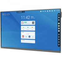 V7 PRO Interactive Flat Panel (IFP) - 75 Inch 4K Android 11 Display 8GB RAM 64GB ROM, 2 x 16W Speakers