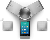 Yealink CP960 Conference IP Phone, 5-Inch Color Touch Screen. 802.11ac Wi-Fi, 802.3af PoE, Power Adapter Not Included