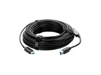 Vaddio 440-1015-030 30m USB 3.2 Gen 2 Type B to Type A Active Optical Cable Plenum