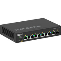 Netgear AV Line M4250 GSM4210PD-100NAS 8-Port Gigabit PoE+ Compliant Managed AV Switch with SFP (110W)