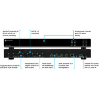 Atlona AT-HDR-H2H-44MA 4K HDR 4 x 4 HDMI Matrix Switcher Atlona AT-HDR-H2H-44MA 4K HDR 4 x 4 HDMI Matrix Switcher