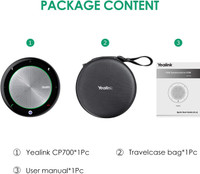 CP700 Teams Portable USB/Bluetooth Speakerphone with Dedicated Teams Button