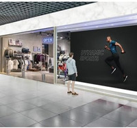 A $2\times 2$ or $3\times 3$ video wall configuration using the LG 49VL5G-M displays