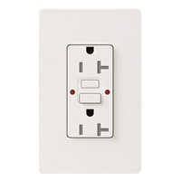 Lutron SCR-20-GFST-SW 20 Amp GFCI Receptacle
