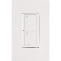 Lutron PD-5WS-DV-WH Caséta 120/277V Switch (White | Gloss)