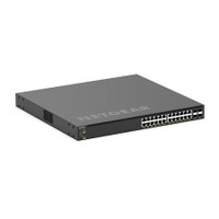 Netgear XSM4328CV-TAANES 24x10G/Multi-Gig PoE+ and 4xSFP28 25G Managed AV Network Switch, TAA Compliant