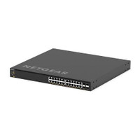 Netgear XSM4328CV-TAANES 24x10G/Multi-Gig PoE+ and 4xSFP28 25G Managed AV Network Switch, TAA Compliant