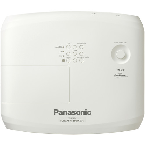 Panasonic PT VZ575NU WUXGA 1080p 3LCD Projector with Speaker