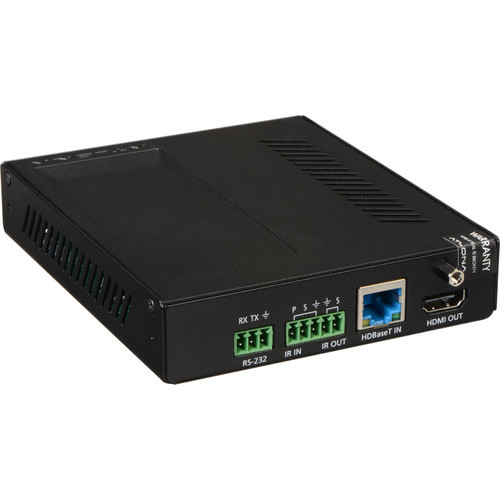 Atlona AT-UHD-EX-100CE-RX 4K/UHD HDMI Over HDBaseT Receiver with Control and PoE (100m)