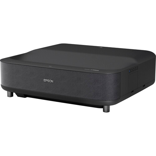 Epson EpiqVision Ultra LS300 3600-Lumen Full HD Ultra-Short Throw Smart Laser 3LCD Projector (Black)