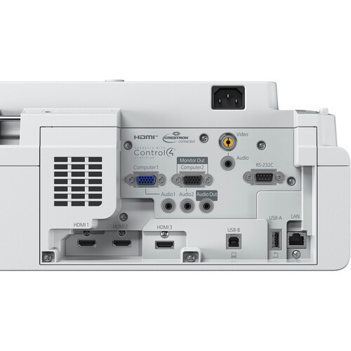 Epson PowerLite 750F 3600-Lumen Full HD Ultra-Short Throw Laser Signage & Education Network 3LCD Projector