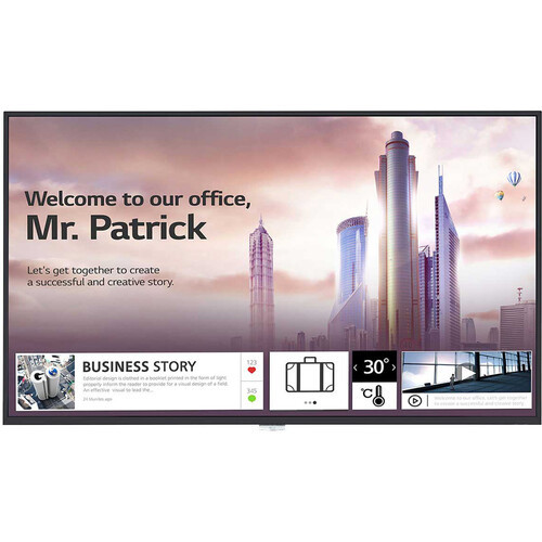 LG UH5F-H 55" Class 4K UHD Digital Signage & Conference Room Smart IPS LED Display