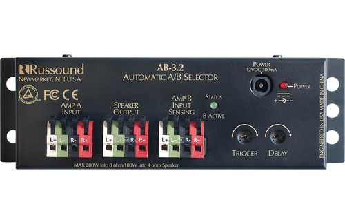 Russound AB-3.2 Automatic Speaker Selector Russound AB-3.2 Automatic Speaker Selector