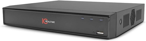IC Realtime NVR-208NS 8 Channel 1U NVR, Integrated 8 Port POE Switch, Supports 8MP Resolution, 80Mbps Throughput, H.264, HDMI, Up to 6TB (Black) IC Realtime NVR-208NS 8 Channel 1U NVR, Integrated 8 Port POE Switch, Supports 8MP Resolution, 80Mbps Throughput, H.264, HDMI, Up to 6TB (Black)