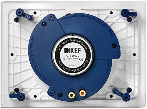 KEF CI160QL rectangle in-wall/in-ceiling architectural loudspeaker back pic KEF CI160QL rectangle in-wall/in-ceiling architectural loudspeaker back pic