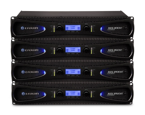 Crown XLS1002 Two-channel, 350-Watt at 4 Power Amplifier Crown XLS1002 Two-channel, 350-Watt at 4 Power Amplifier