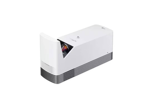 LG CineBeam FHD Projector HF85LA - DLP Ultra Short Throw Laser Home Theater Smart Projector, White