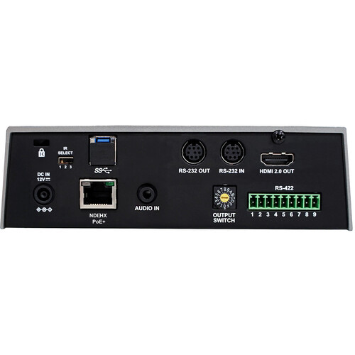 Lumens VC-A71PNB 4K60 NDI|HX/HDMI PTZ Camera with 30x Optical Zoom (Black)