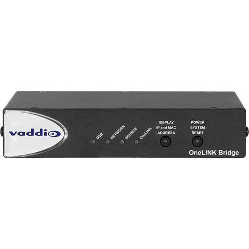 Vaddio 999-99630-200 RoboSHOT 30E HDBT OneLINK Bridge System (Black)