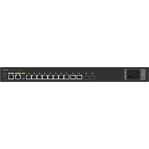 Netgear AV Line M4250 GSM4212UX 8-Port Gigabit PoE++ Compliant Managed AV Switch with SFP+ (720W) Netgear AV Line M4250 GSM4212UX 8-Port Gigabit PoE++ Compliant Managed AV Switch with SFP+ (720W)