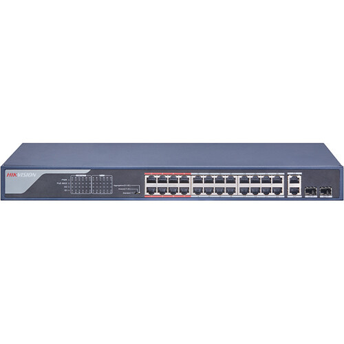 Hikvision DS-3E1326P-EI Smart Managed 24-Port PoE Switch