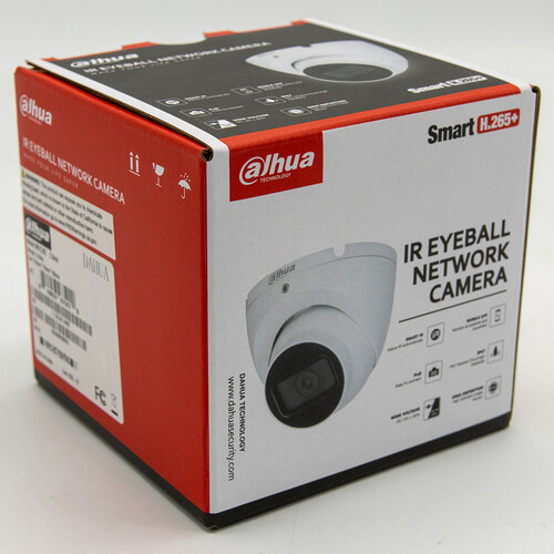 Dahua Technology N488L64A 8-Channel 4K UHD NVR with 4TB HDD & Six 8MP Night Vision Turret Cameras