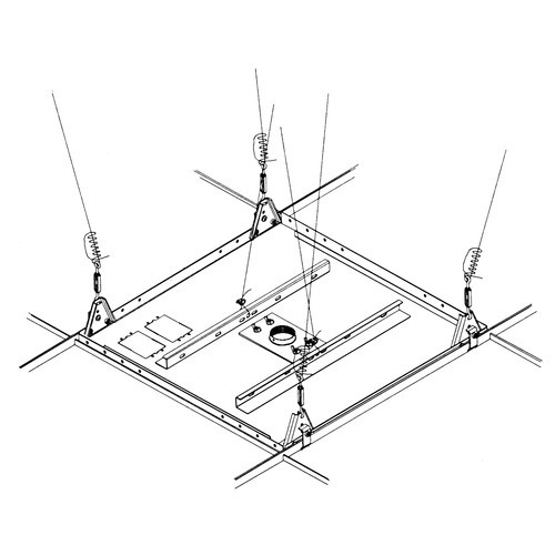 Chief CMA455 2 x 2' Suspended Ceiling Tile Replacement Plate