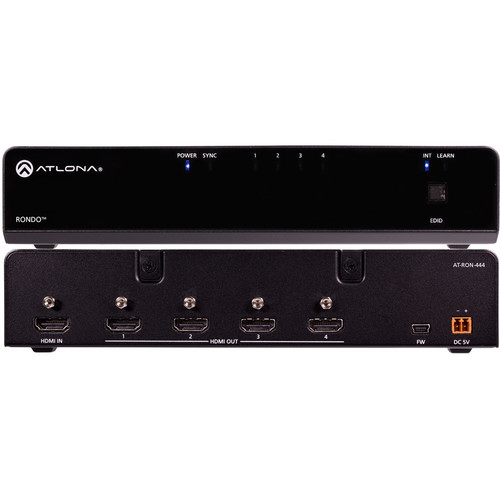 Atlona AT-RON-444 Rondo 444 4K/HDR 1x4 HDMI Distribution Amplifier