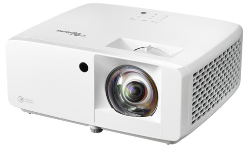 Optoma ZK430ST Laser DLP Projector, 4K UHD, 3700 Lumens, HDR/HLG, D:W 0.496:1