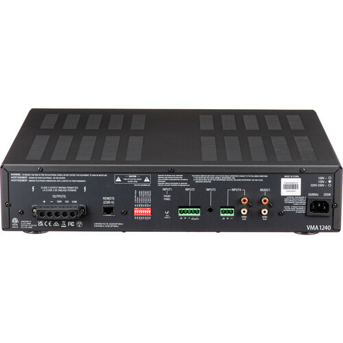 JBL VMA1240 Commercial Series 240W Bluetooth-Enabled Mixer/Amplifier (5-In/1-Out)