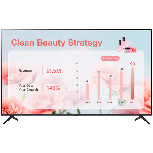 LG PK340S 50" UHD 4K HDR Commercial TV