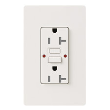 Lutron SCR-20-GFST-SW 20 Amp GFCI Receptacle
