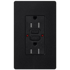 Lutron SCR-15-GFST-MN 15 Amp GFCI Receptacle