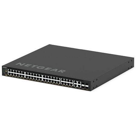 Netgear MSM4352-TAANES 44-Ports 2.5G, 4-Ports 10G/Multi-Gig PoE++, 194W, up to 3,314W and 4-Ports SFP28 25G Managed Switch