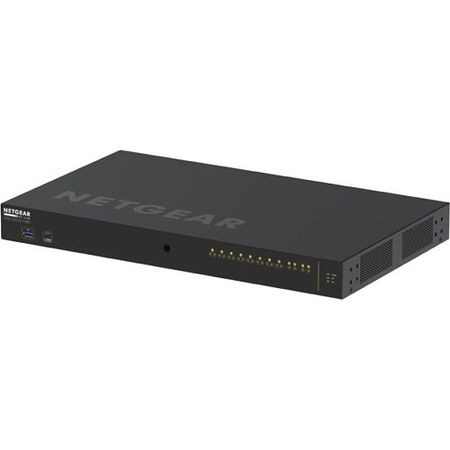 Netgear GSM4212UX M4250-10G2XF-PoE++ AV Line 8x1G Utra90 PoE++ 802.3bt 720W 2x1G and 2xSFP+ Managed Switch
