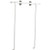 Chief WBM3E Micro-Adjustable Telescoping Leg Whiteboard Mount