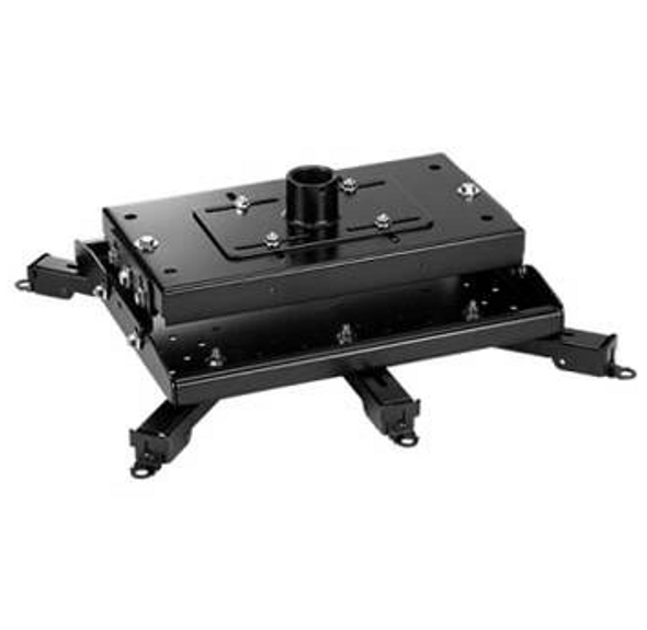 Optoma Technology Fully Adjustable Steel Projector Mount.Supports to 250 Lbs. (Black Powder Coated Finish)