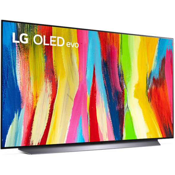 LG C2PUA 83" 4K HDR Smart OLED evo TV