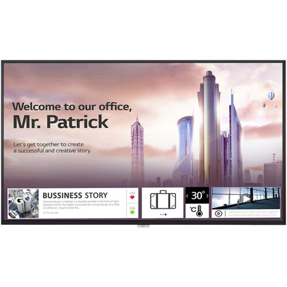 LG UH5F-H 98" Class 4K UHD Digital Signage & Conference Room Smart IPS LED Display