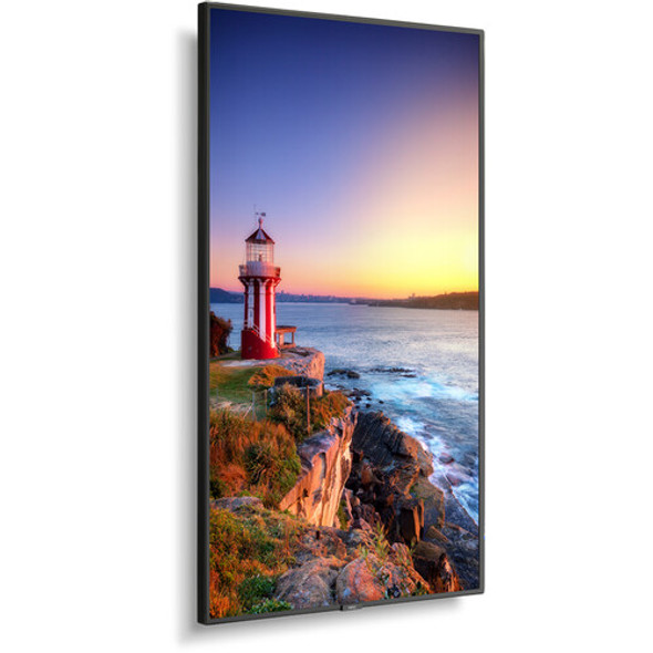 NEC P555 Series 55" Class 4K UHD Commercial IPS LED Display with integrated SoC Media Player
